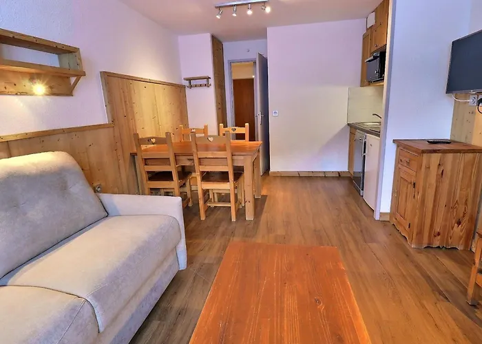 Confortable 2 Pieces, Skis Aux Pieds, 4 Pers, Balcon Ouest - Fr-1-182a-38 *